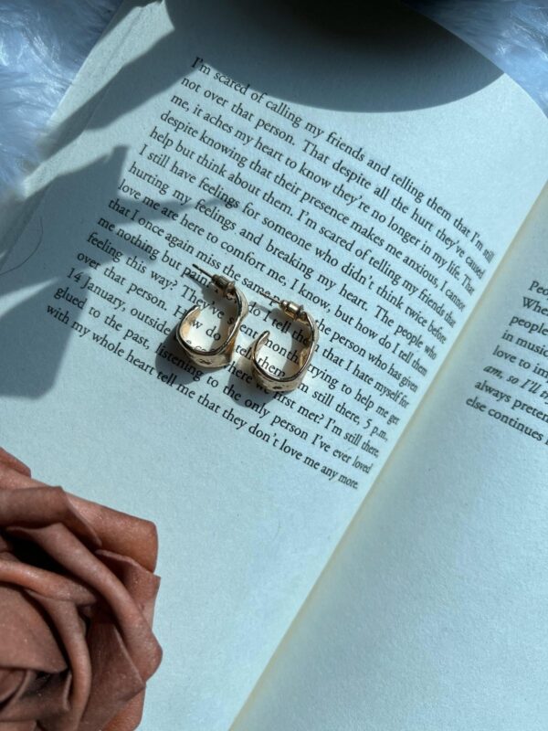 Lunar Pebble Earrings